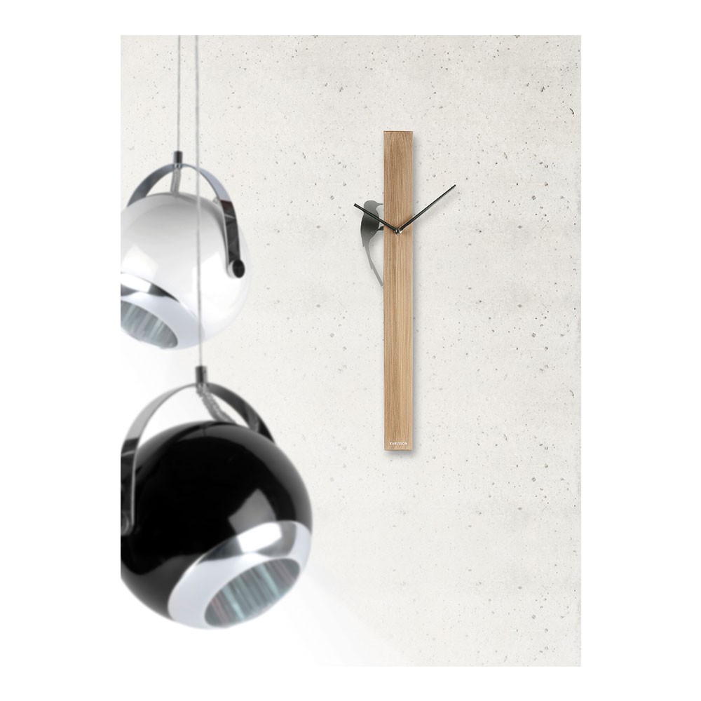 Woodpecker Tube Wall Clock - Steel aStyle | ART + LIVING