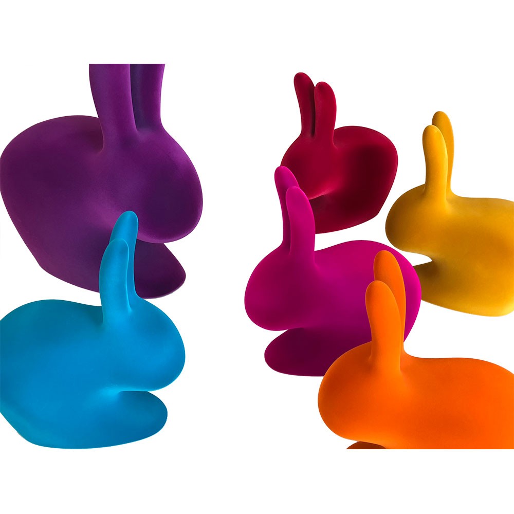 Qeeboo rabbit hotsell chair velvet