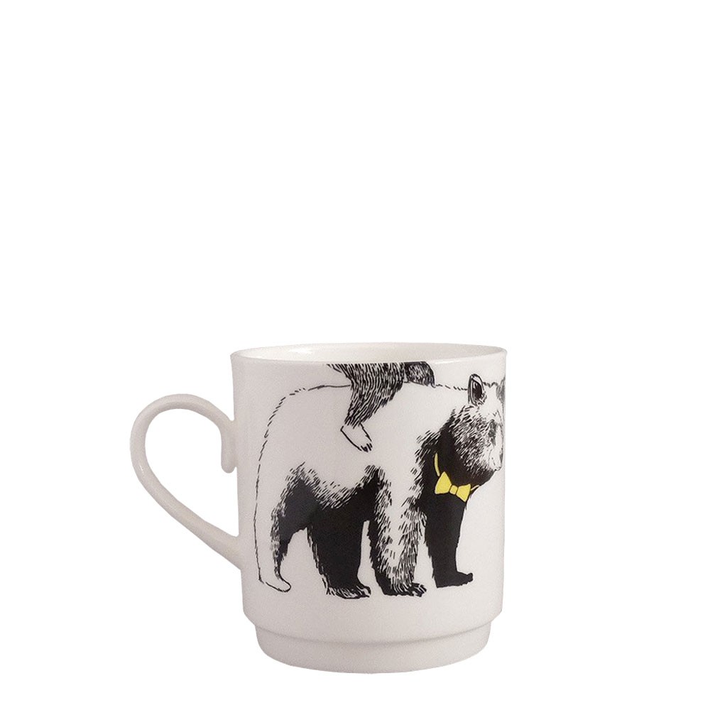 Mix & Match Stacking Cup - Bowtie Bear Bottom