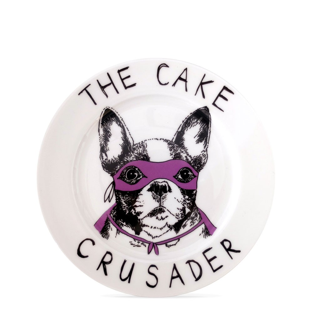 The Cake Crusader Side Plate