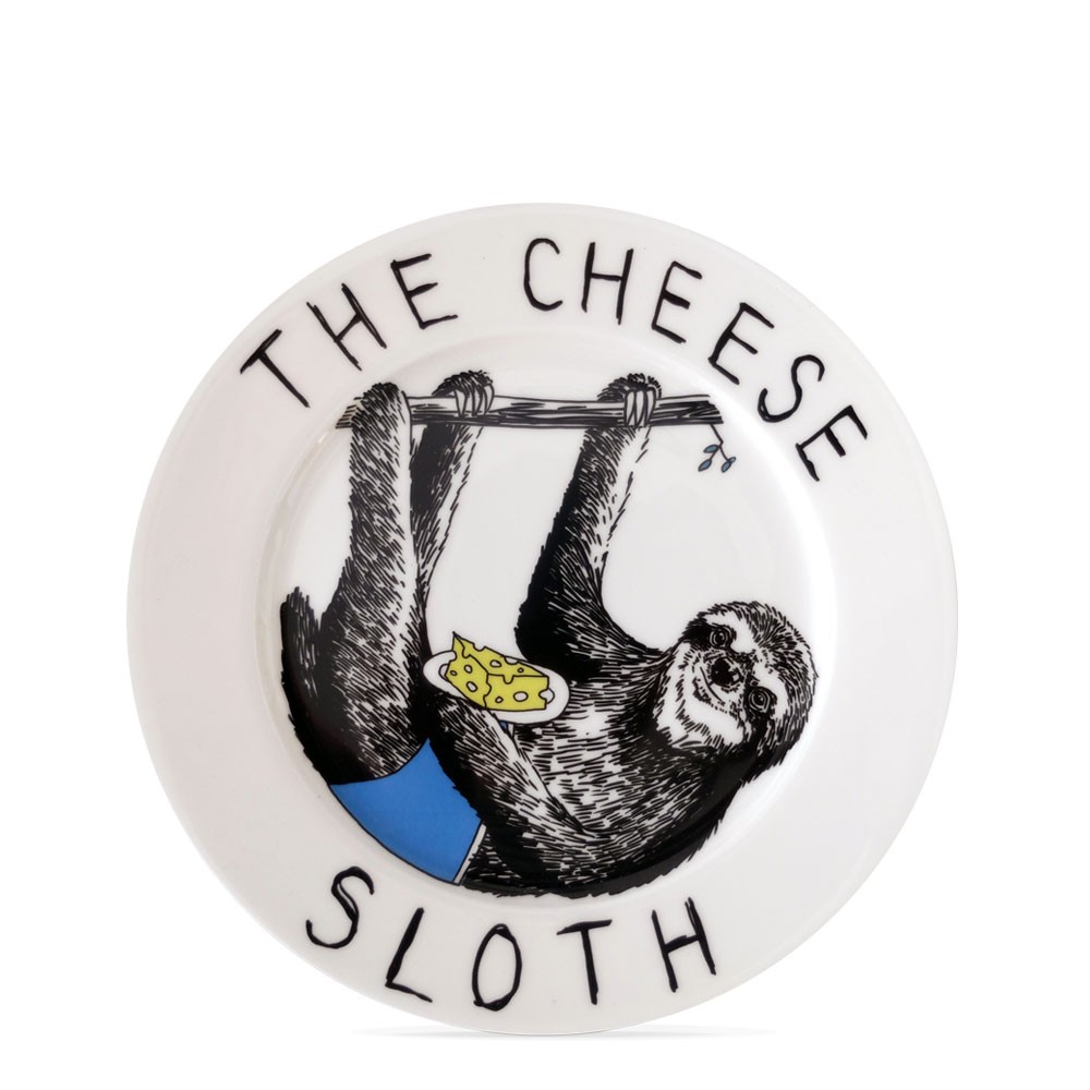 The Cheese Sloth Side Plate