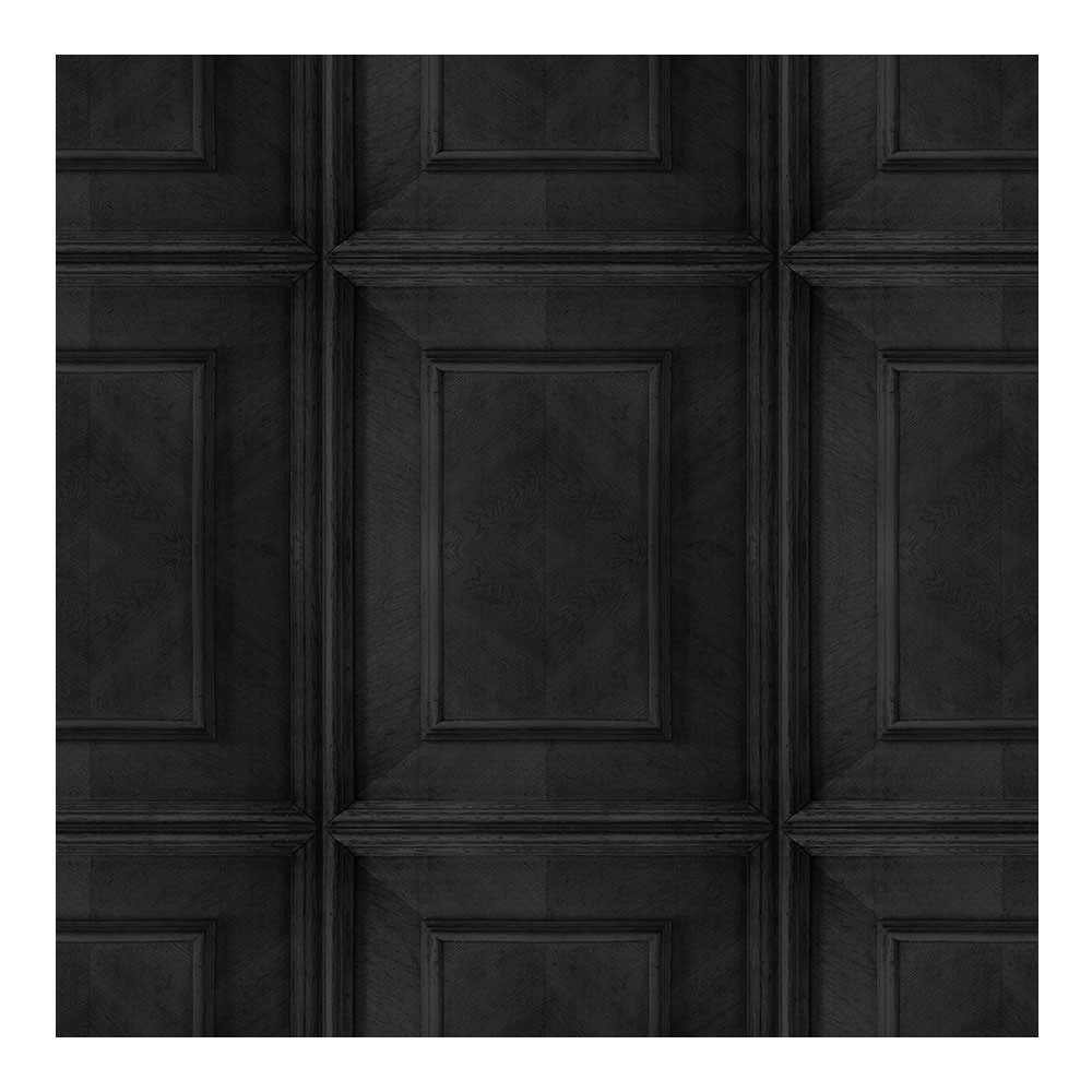 Charocal Dutch Inlay Panelling Wallpaper