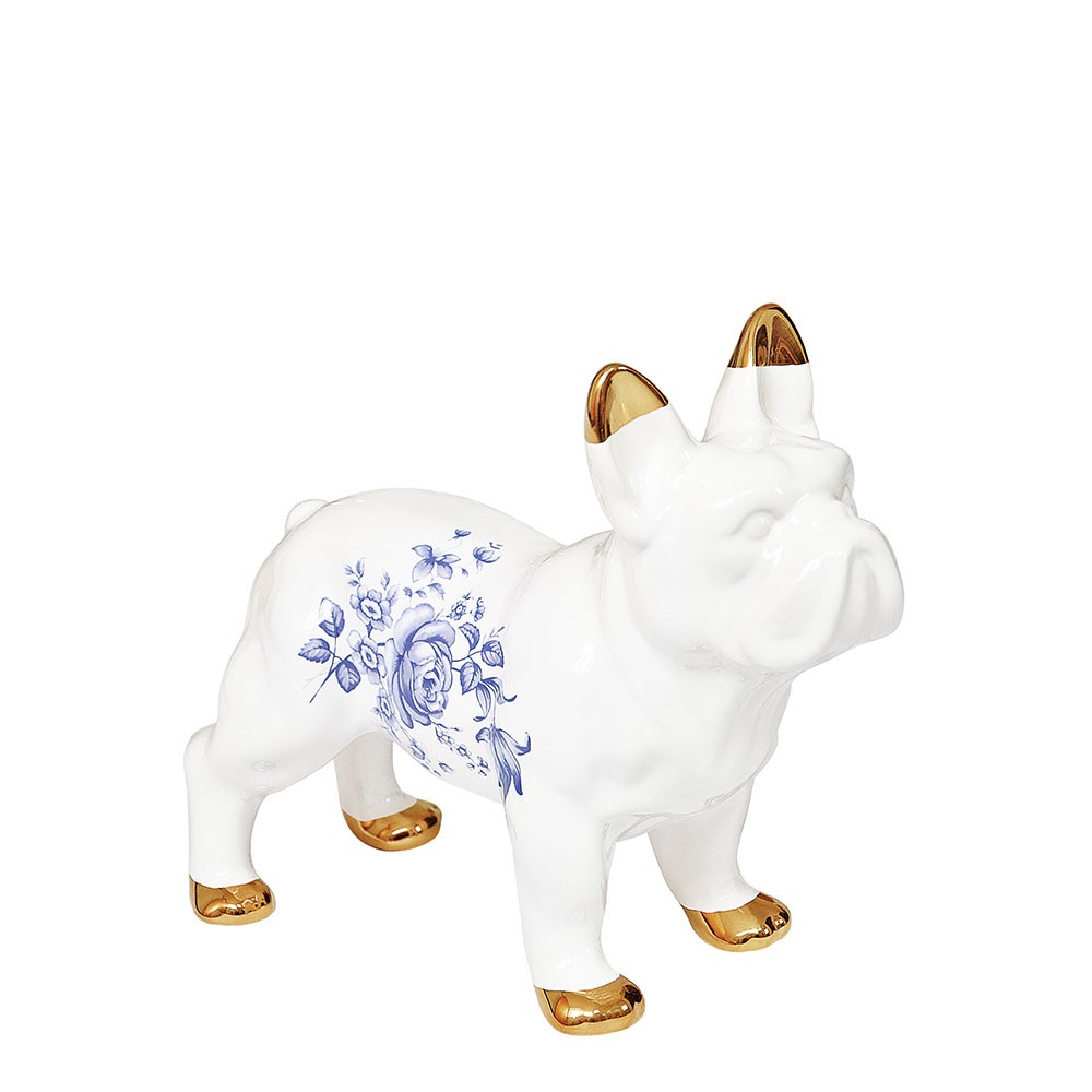 Delft Ceramic Bulldog