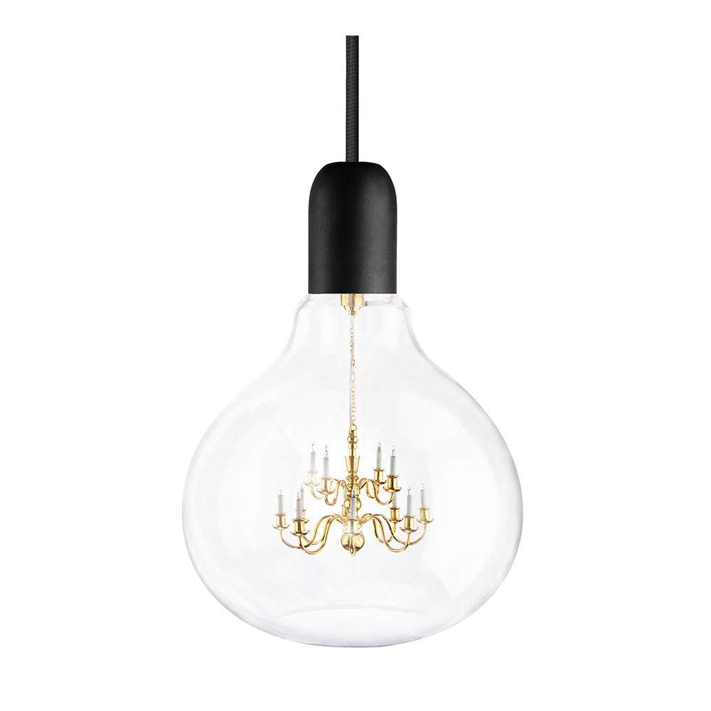 King Edison Pendant Lamp Black