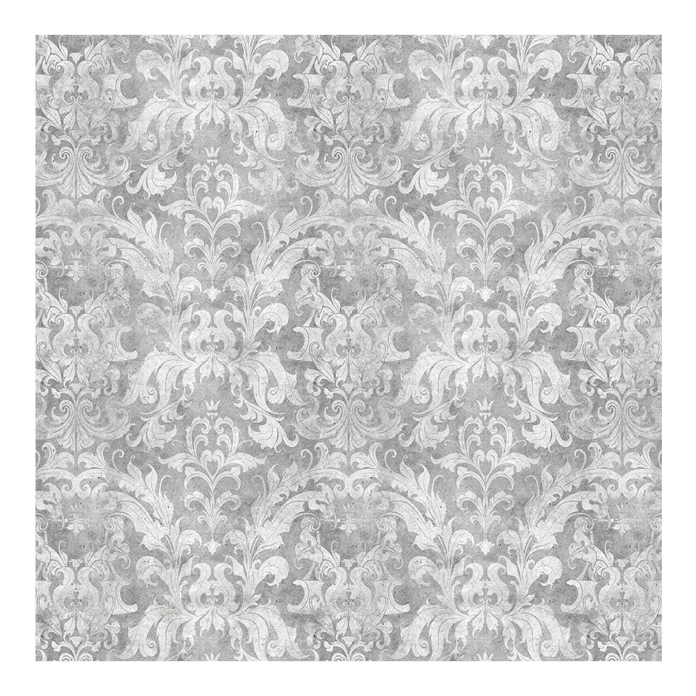 Urban Concrete Damask Wallpaper Light