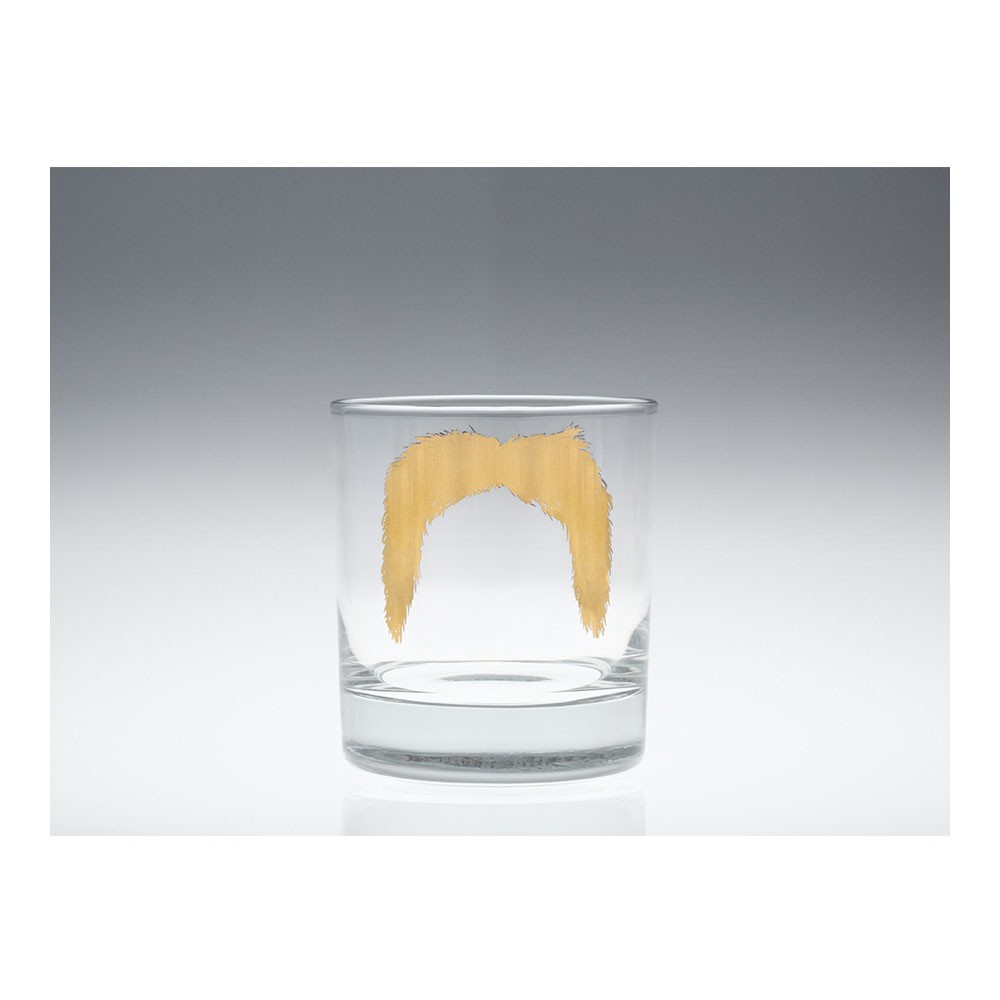 Moustache Magnum Tumbler Gold