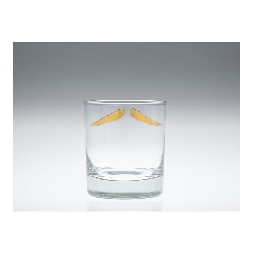 Moustache Maurice Tumbler Gold