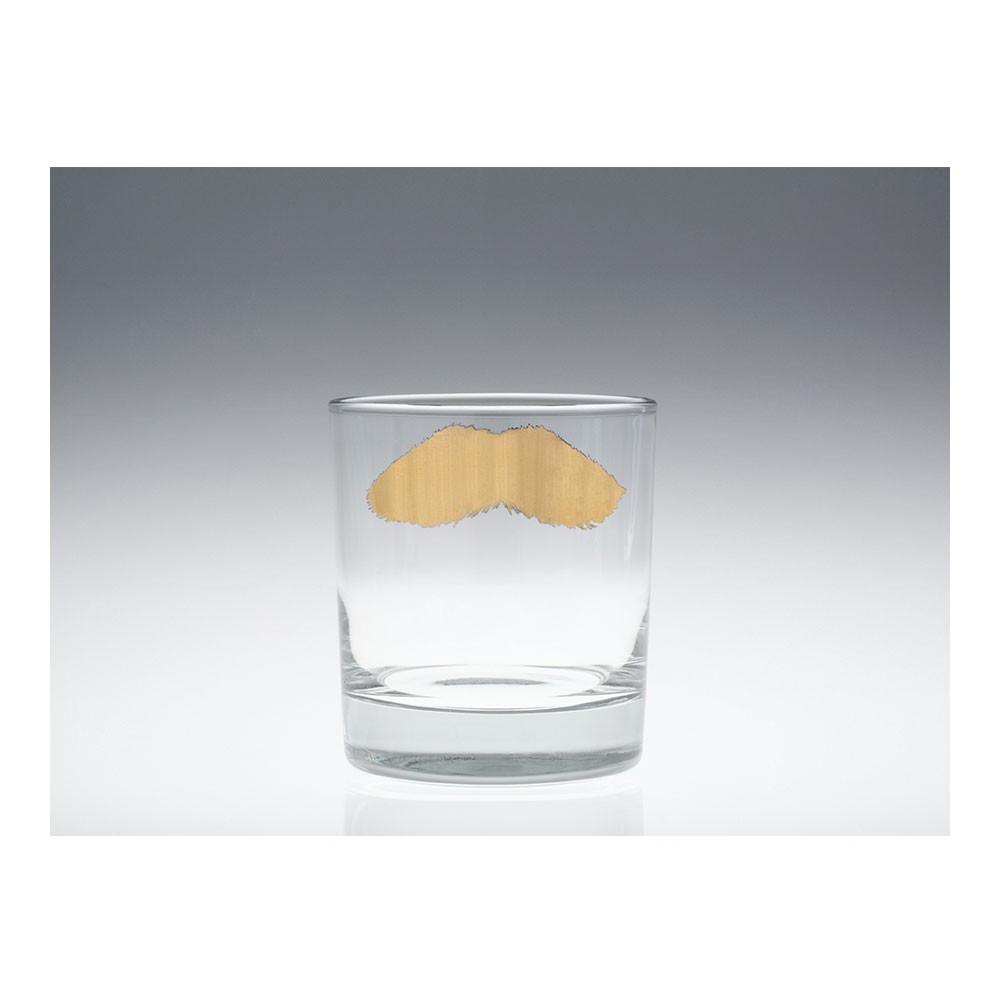 Moustache Mustafa Tumbler Gold