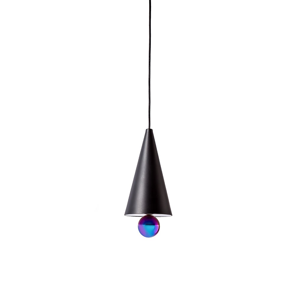 Cherry Pendant Lamp - Black/Rainbow (Small)