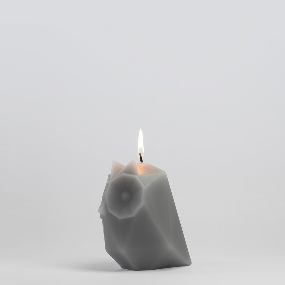 PyroPet UGLA Candle - Cool Grey