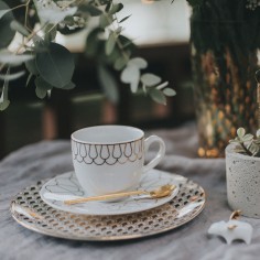 First Gold Coffee Set | Set 2