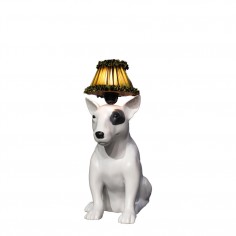 Bull Terrier Lamp
