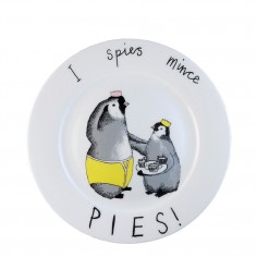 'I Spies Mince Pies' Side Plate