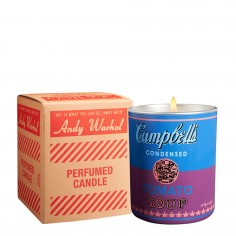 Andy Warhol Campbell Scented Candle - Blue/Purple