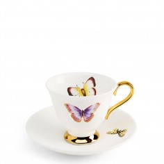 Butterflies Teacup and saucer