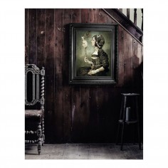 'Mirror Mirror' Framed Canvas Print