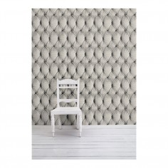 Chesterfield Button Back Wallpaper Cream