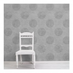 Urban Concrete Polkadot Wallpaper Dark