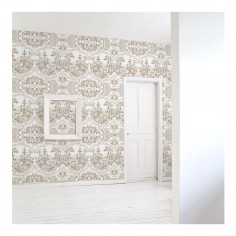 Delft Baroque Wallpaper - Beige