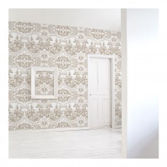 Delft Baroque Wallpaper - Beige