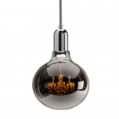 King Edison Pendant Lamp - Chrome