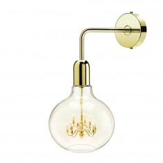 King Edison Wall Lamp - Gold