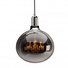 King Edison Grande Pendant Lamp - Chrome