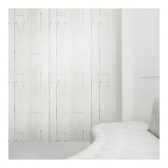 White Plank Wallpaper