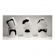 Moustache Mug XL - Fu Magnum Black