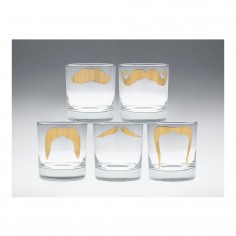 Moustache Maurice Tumbler Gold