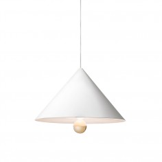 Cherry Pendant Lamp - White/Gold (Large)