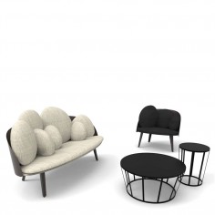 Nubilo Monochrome Armchair & Sofa