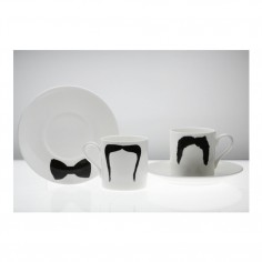 Moustache Espresso Cup & Saucer Fu Magnum