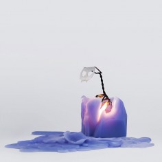 PyroPet KISA Candle - Purple