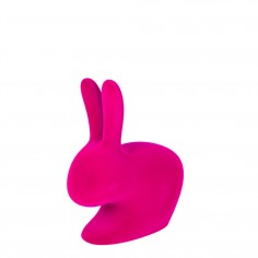 Rabbit Chair Baby - Velvet Finish  Fuchsia