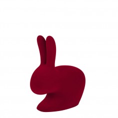 Rabbit Chair Baby Velvet Finish Red