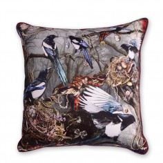 Magpie's Paradise Cushion