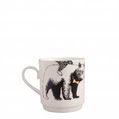 Mix & Match Stacking Cup - Bowtie Bear Bottom