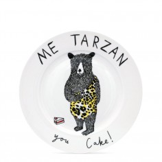 "Me Tarzan, You Cake" Side Plate