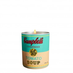 Andy Warhol Campbell Scented Candle - Turquoise/Yellow
