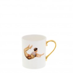 Trapeze Boy Bone China Mug