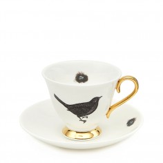 Bird and Nest teacup and saucer