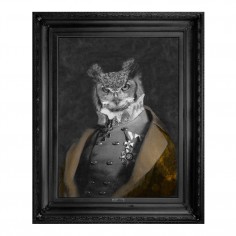 'Grandfather Olaf' Gold Edition Framed Canvas Print 