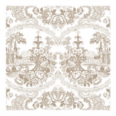 Delft Baroque Wallpaper - Beige