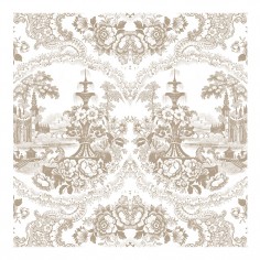 Delft Baroque Wallpaper - Beige