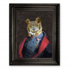 'Grandfather Olaf' Framed Canvas Print