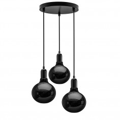 King Edison Trio Pendant Lamp - Ghost