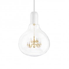 King Edison Pendant Lamp White