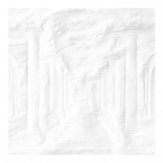 Paper Palace Folded Colums Wallpaper Mural