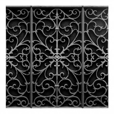 Wrought Metal Gate Wallpaper